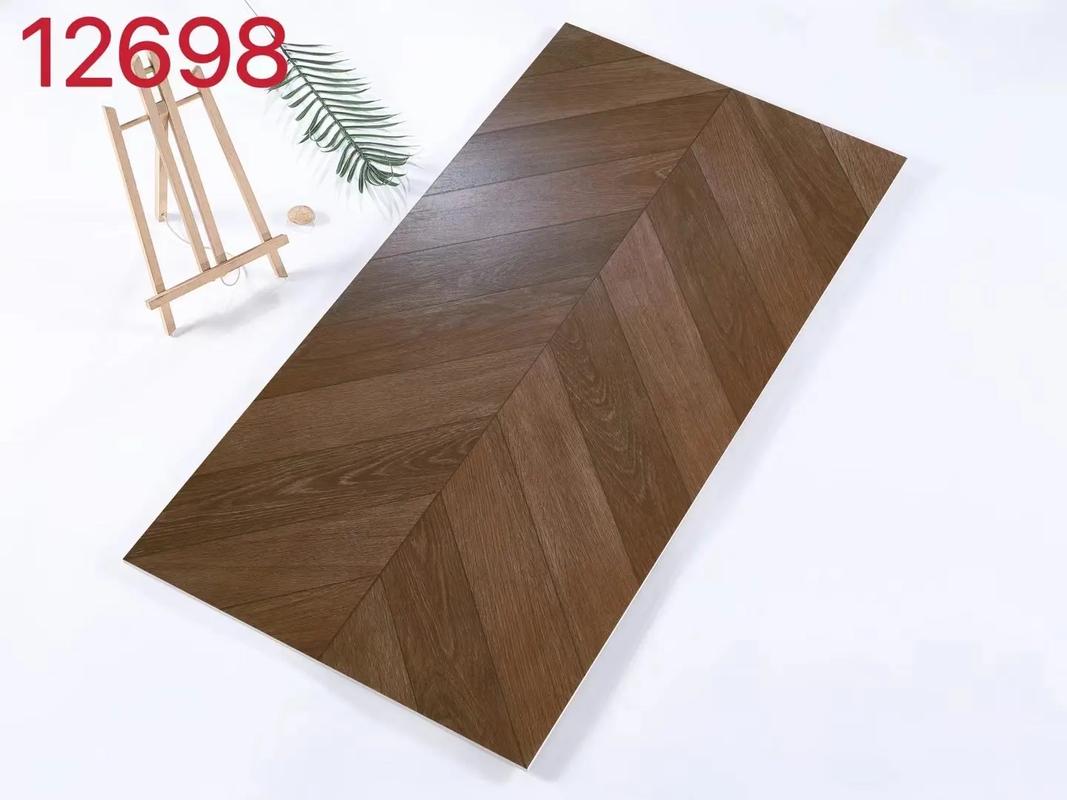 600x1200鱼骨木纹砖 现代装修中的地面艺术新选择